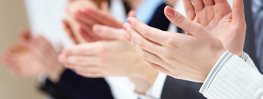 photo of hands clapping